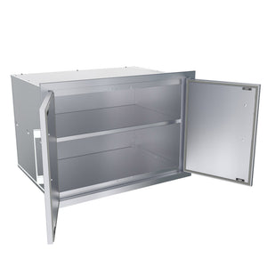 30" Beveled Frame Dry Storage Pantry (Weather Sealed)